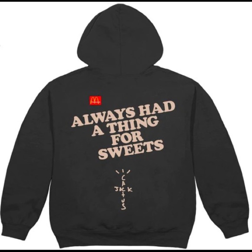 Travis Scott x McDonald's Apple Pie Hoodie Washed